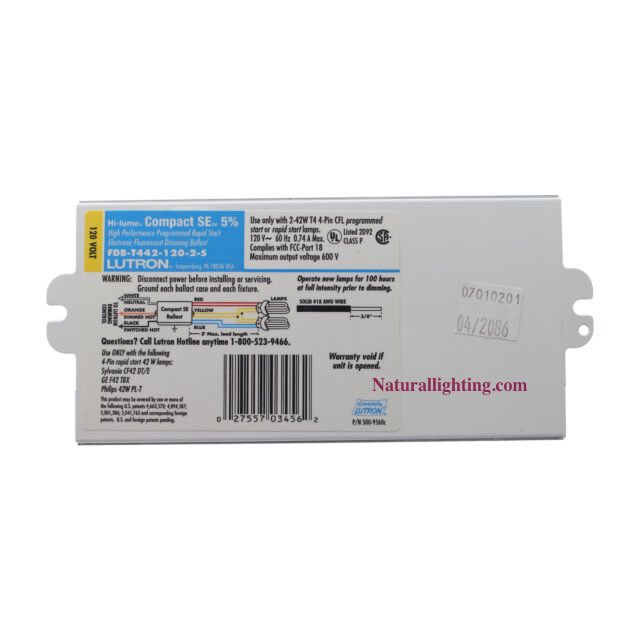 Lutron Dimming Ballast FDB-T432-120-2-S OUT OF STOCK